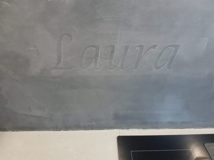 Beton Ciré met kindernamen