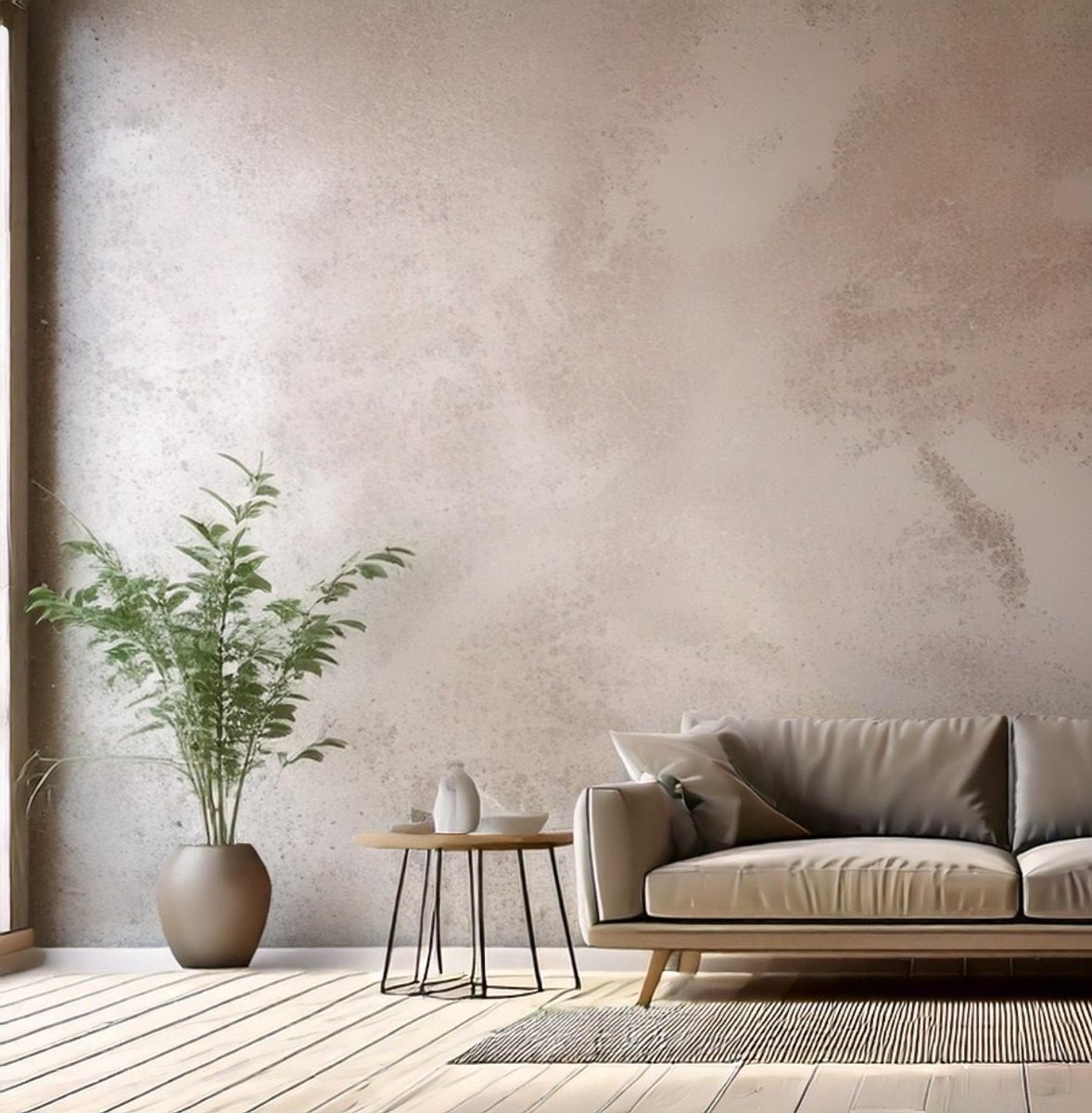 Marmerino marmerlook muur