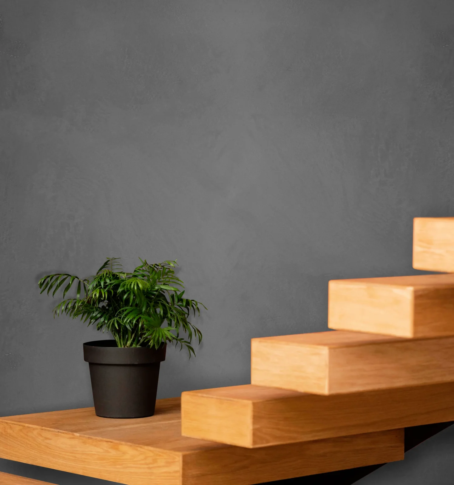 Marmorino fijn grijs muur scaled