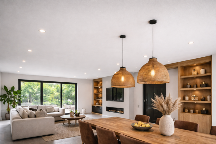 spuitwerk plafond huiskamer